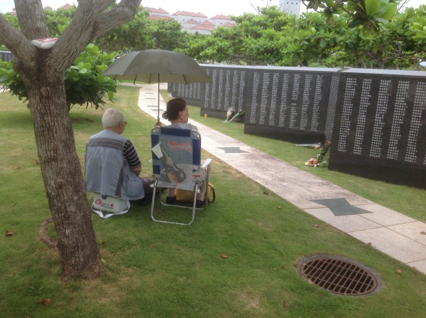 Encounter with Pilgrims at Okinawa Peace Park–#3